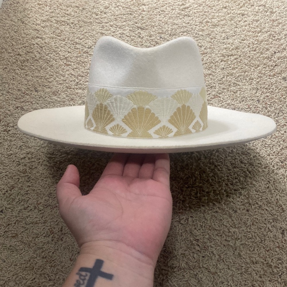 Olive & pique western felt hat